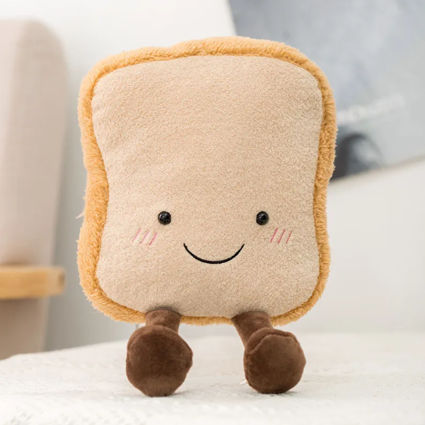 Toast Bread Figurine Plushies